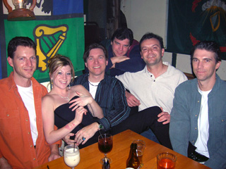 Angela with the Guys
