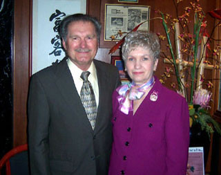 Mom and Dad at Hunan Manor