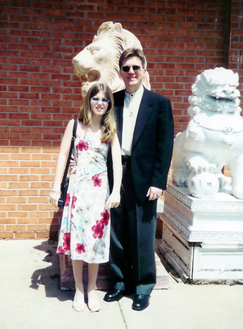 Kevin and Kelli at Hunan Manor