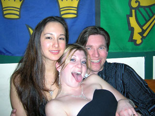 Angela with Kevin and Sarah