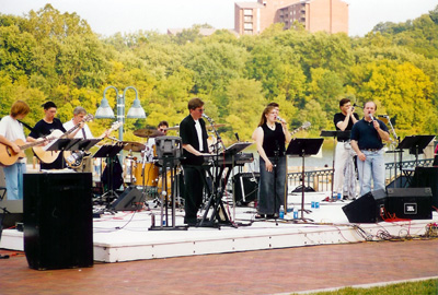 The Covenant Praise Band at the Columbia Lakefront