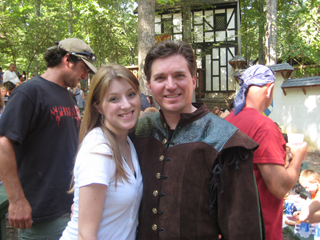 Me and Rachel at the 2007 Renn Faire