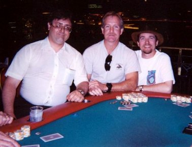 Ron, Dennis and Kevin at the Luxor